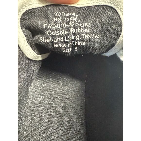 Disney Parks Minnie Mouse Polka Dot Canvas Sneakers Women’s Size 8 - Picture 13 of 14